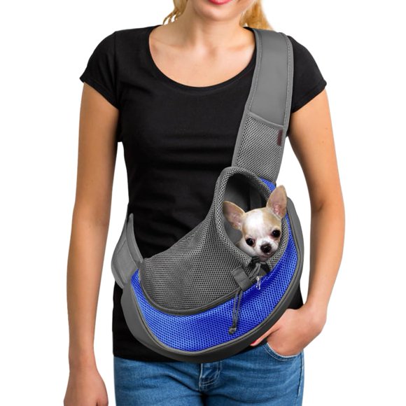 YUDODO Pet Dog Sling Carrier Malla Transpirable Viaje Seguro Sling Bag Carrier para Perros Gatos