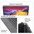 thumbnail image 3 of Mistaha Magic Keyboard Pavé Tactile Multifonction Rétroéclairé Connexion Bluetooth Sans Fil Longue Autonomie Protection Complète Convient, 3 of 8