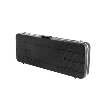 VEVOR Electric Guitar Hard Case, 41.34 in Rectangular Guitar Hard Case, With Lock Latch Key Handle, ABS Padding Soft Lining Water-Resistant Hard Shell Guitar Case, for 39 in Electric Guitar, Black