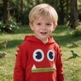 thumbnail image 6 of BOOMNY Kids Boys Hoodie Big-Mouthed Long Sleeve Hoodies for Child Fashion Fall Winter Hooded Sweatshirts with Pocket, 6 of 7