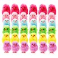 thumbnail image 1 of Pollo de decoración de Pascua 36 piezas de 4 cm de alto color mixto - 36 piezas de color mixto, 1 of 11