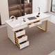 thumbnail image 4 of Office Drawers Computer Desks Corner Reception Conference Tables Computer Desks Study Table Pour Ordinateur Home Furniture My Lux Decor Round, 4 of 19