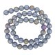 thumbnail image 1 of Perlas de Cristal de Vidrio Mate Uxcell de 8mm Sintéticas Mate Brillantes Redondas Sueltas de Luna para Fabricación de Joyas, Gris Azul, 1 of 5