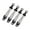 Black, variant on colcolo 4 Pieces Hydraulic Shock Absorbers for RC Car RC Shocks Replacement 60 mm Sturdy Spare Parts 1:12 Scale Dampers for MN168 D90 Red