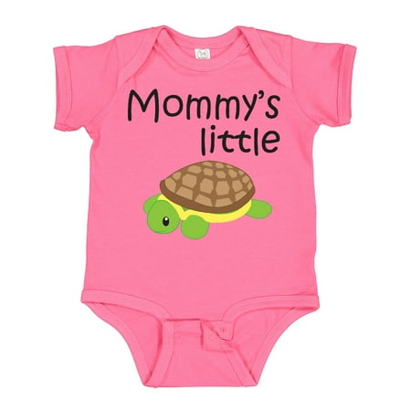 

Inktastic Mommy s Little Turtle Gift Baby Boy or Baby Girl Bodysuit