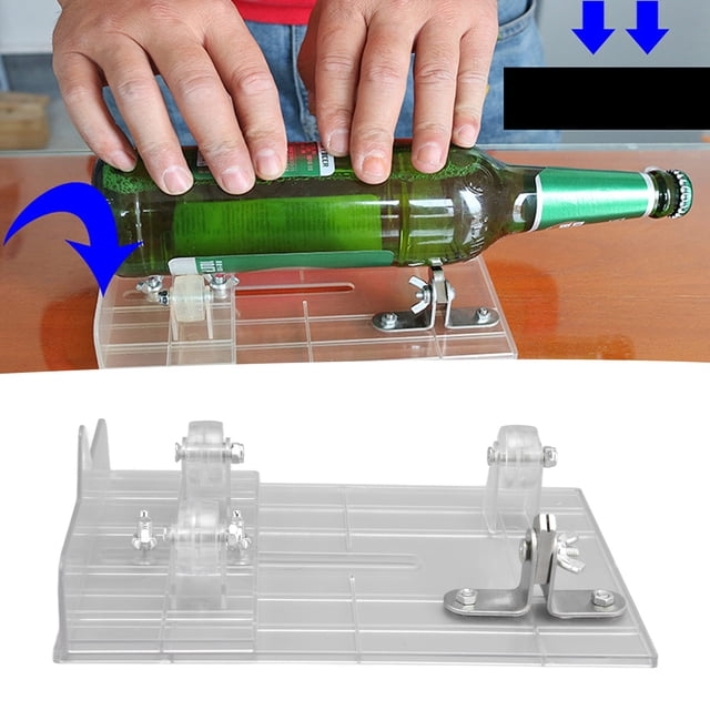 Máquina cortadora de botellas de vidrio cortador de botellas de vidrio de PC espesa para el hogar para la barra de la cocina ANGGREK Otros