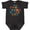 Black Leopard, variant on Pi Day Pi Symbols in Retro Colors Boys or Girls Baby Bodysuit
