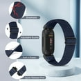 thumbnail image 2 of 3 Pack Vodtian Elastic Bands Compatible with Fitbit Inspire 3/Inspire 2/Inspire/Inspire HR/Ace 2/Ace 3, Soft Nylon Adjustable Wristband for Women Man, 2 of 7