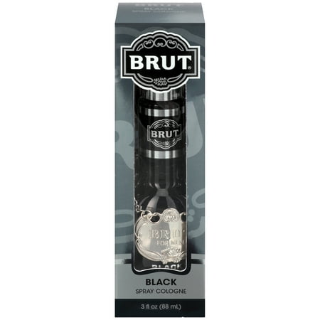Faberge Brut Black Cologne Spray for Men 3 oz