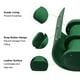 thumbnail image 3 of Estuche de viaje para reloj de cuero Caja para un reloj para hombres y mujeres, 2 ranuras, verde, 3 of 6