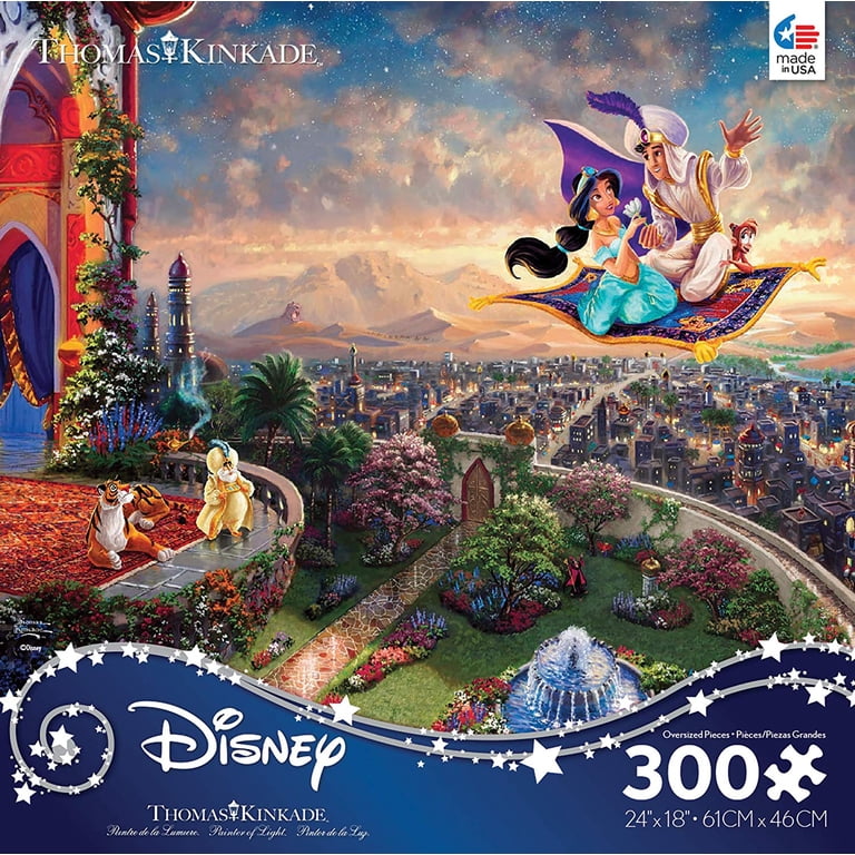 Ceaco - Disney - Aladdin - 300 Piece Jigsaw Puzzle - Walmart.com
