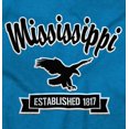 thumbnail image 2 of Mississippi Cute Bald Eagle Souvenir Men's Graphic T Shirt Tees Brisco Brands L, 2 of 6