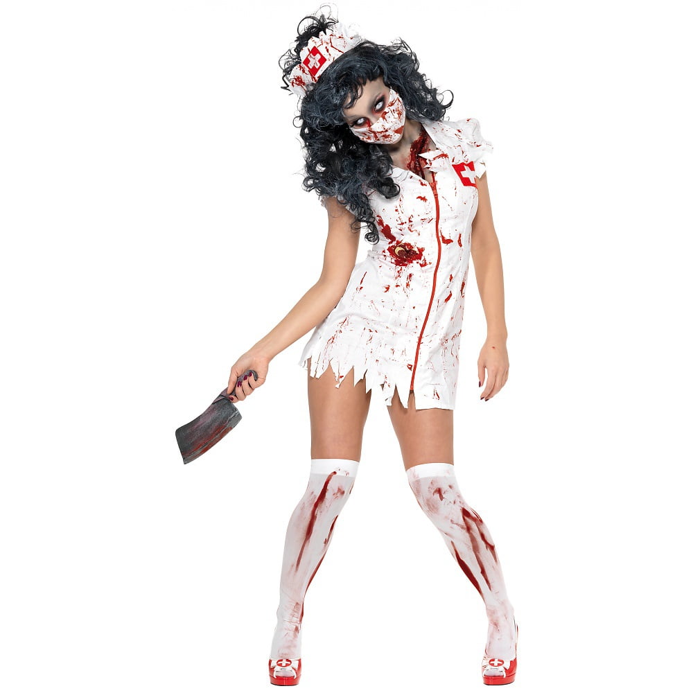 Bloody Bandage Zombie Brain Hat Head Topper Horror Halloween Horror Fancy Dress 