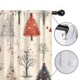 thumbnail image 4 of Blackout Kids Curtains,Beige Christmas Tree Pattern Childrens Insulated Curtains Set Of 2,Bedroom Essentials,Toddler Room Decor 42"x54", 4 of 5