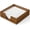 Acacia, variant on Napkin Holder for Table, White Washed Wood Napkins Holders For Paper Napkins, Flat Napkin Holder for Luncheon, Napkin Holders for Kitchen Dinner Decor, Napkin Dispenser for Indoor & Outdoor Use