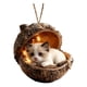 thumbnail image 2 of Adornos acrílicos para árbol de Navidad | Decoraciones navideñas 2D para el árbol | Juego de 6 colgantes irrompibles con cinta para decoración navideña de interiores y exteriores, 2 of 5