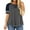 #1 Light Gray, variant on Women Plus Size tops Summer t shirts Tunic for Women Crew Neck Short Sleeve Flowy Oversized T Shirts Blouse Pink 24 Plus