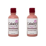 (2 pack) Calamine Lotion by Caladryl, Skin Protectant plus Itch Relief, 6 Fl Oz