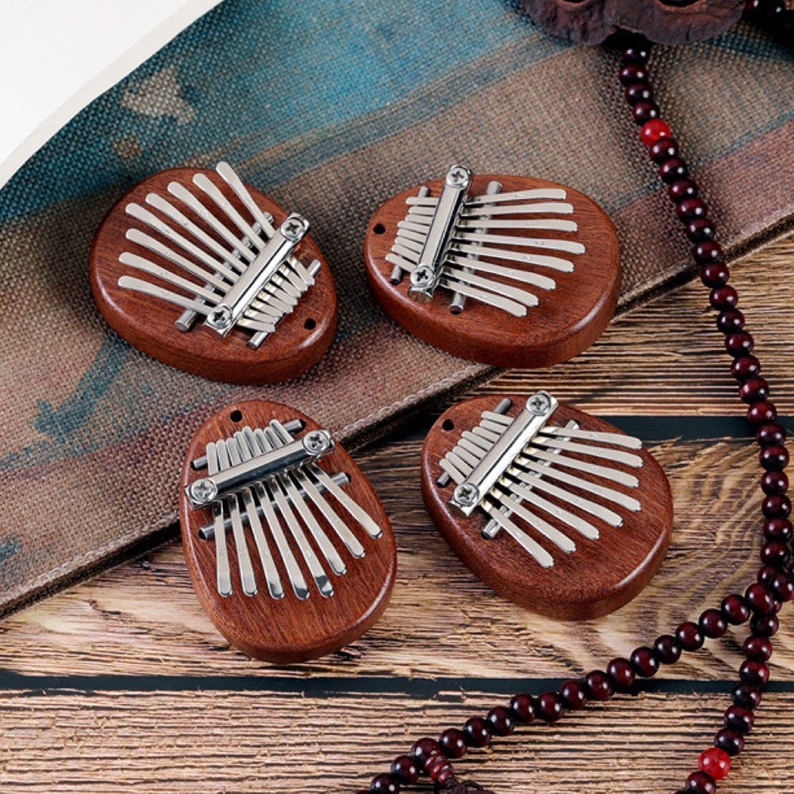SANWOOD Thumb Piano Exquisite Fine Workmanship Musical Instrument Kalimba Finger Thumb Piano for Kids Adults Beginners - image 3 of 6