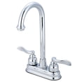 thumbnail image 2 of Kingston Brass KB8491NFL Two Handle 4 in. Centerset Bar Faucet, 2 of 2