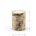thumbnail image 2 of Drevy Birch Candle, Small Size, Set of 3 – Pillar Candle Brings Nature Indoors, Ideal for Weddings, Parties, Events, Restaurants, Home Decor, 3" in Diameter & 4" Tall, 2 of 4