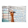 thumbnail image 5 of Easy Erase Permanent Marker Whiteboard Surface, Laminate Film, 48" x 36", White | Bundle of 2, 5 of 8