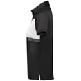 thumbnail image 3 of Holloway Sportswear S Womens Prism Bold Polo Black/White 222776, 3 of 5