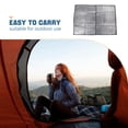 thumbnail image 7 of HOOWIFFY Waterproof Silver Folding Camping Cushion Thickened Outdoor Mat with Storage Bag for Picnic Tent Floor Pad, 7 of 7