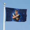 thumbnail image 3 of Lautaro Martínez Bandera impresa con temática, regalo perfecto para fanáticos, amigos y familiares, y adecuada para actividades al aire libre e interiores, decoraciones de fiesta. 120*180CM, 3 of 6