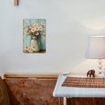 thumbnail image 3 of Room Decor 1pc Rustic Vintage Metal Tin Sign, 8x12 inches, Floral Vase Design, Wall Art Decor for Home, Bedroom, Bar, Cafe, Office, Farmhouse, Artistic Iron Wall Decorations, 3 of 8