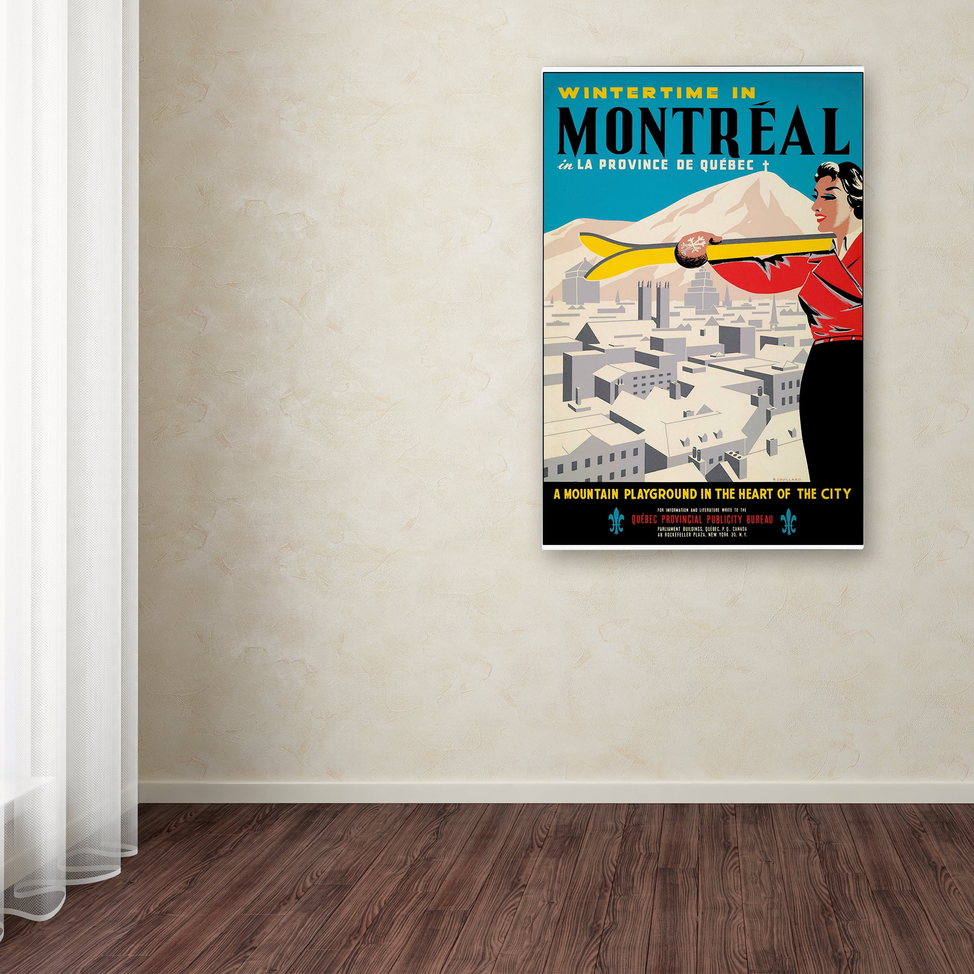 Trademark Fine Art 'Travel 245' Canvas Art by Vintage Lavoie