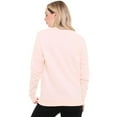 thumbnail image 3 of The Wizard of Oz No Place Like Home Glenda Women's Crew Sweatshirt, Pale Pink, Small, 3 of 4