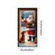 thumbnail image 3 of Decoraciones de Navidad Interior 35 X 71 Pulgadas Marco de Puerta de Navidad - Patrón de Santa Claus - Decoración de Puerta de Navidad - Decoración de Fiesta Del Festival, 3 of 6