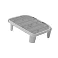 thumbnail image 4 of Alfombrilla para arena de gatos Bandeja para arena de gatitos Almohadilla para el pie de cama para el baño del dormitorio Gris, 4 of 8