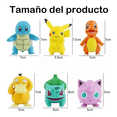 thumbnail image 2 of Muñecos De Pokémo 6PZ Pikachu Malubero Multicolor, 2 of 5