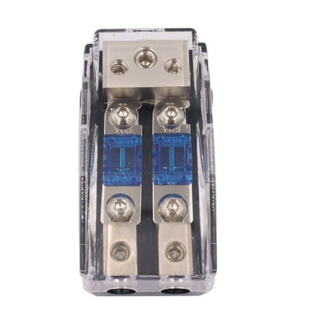 2/3/4 Way Mini Anl Blade Fuse Holder Stereo Car Audio Power Distribution Block