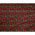 thumbnail image 4 of oneOone Polyester Lycra Fabric Leaves & Floral Block Print Fabric BTY 56 Inch Wide, 4 of 4