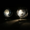 thumbnail image 6 of For 1994-1997 Acura Integra Dual Halo Projector Headlights Black Housing / Clear Lens, 6 of 9
