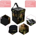 thumbnail image 2 of Saint Patrick's Day Foldable Car Trash Bin with Lid, Leak-Proof Hanging Storage Bag - Car Garbage Can, Car Trash Bin, 2 of 6