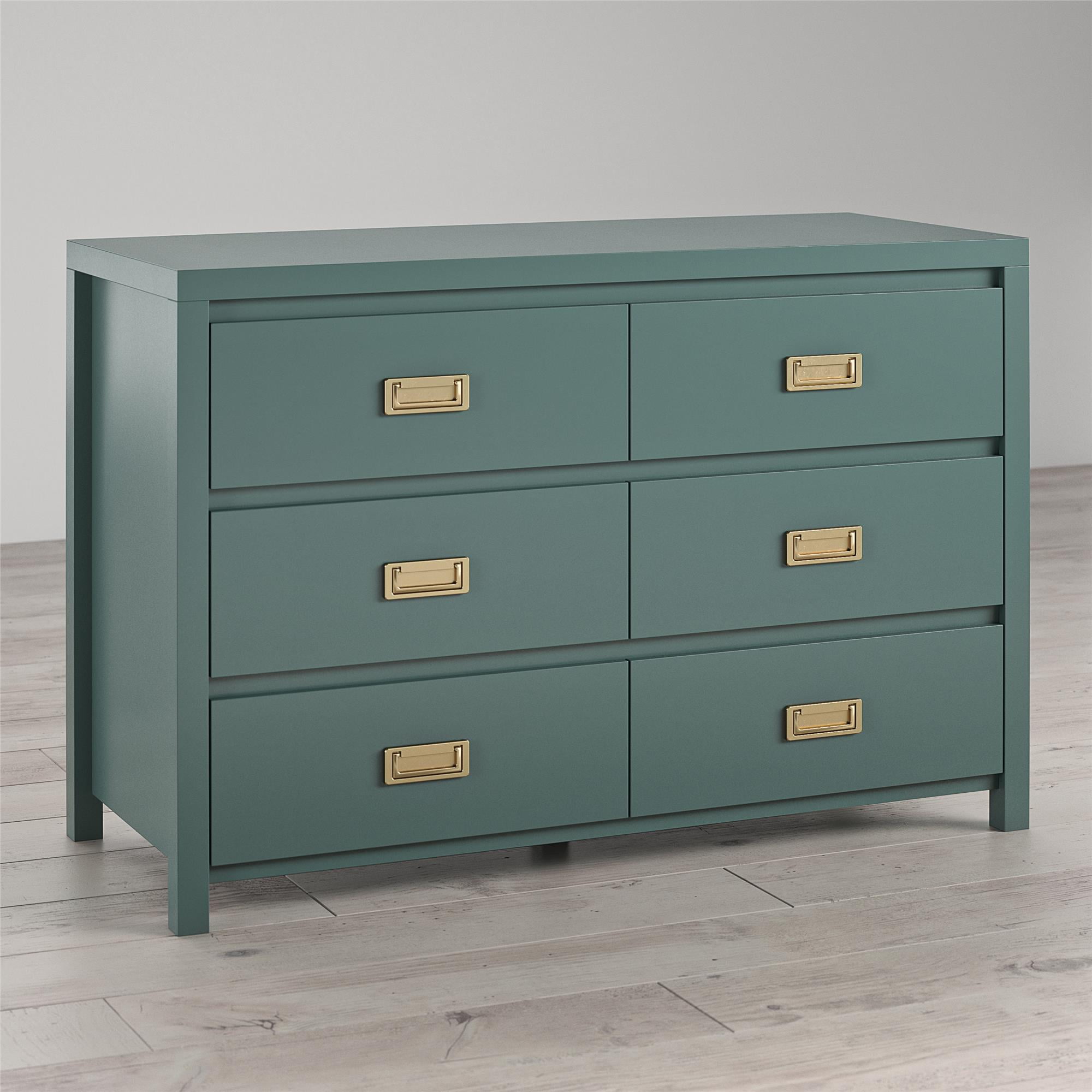 Haven 6-Drawer Kids' Dresser, Hunter Green
