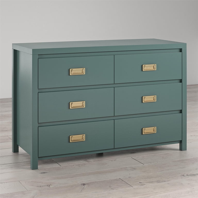 Haven 6-Drawer Kids' Dresser, Hunter Green - Walmart.com