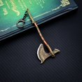 thumbnail image 4 of LLavero de God of War 5 Ragnarok, llavero de Mjolnir, martillo de Thor, llavero de hacha de Levitan, cuchillas de Exile, accesorios de juego de Chaos, 4 of 4