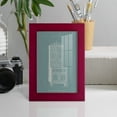 thumbnail image 5 of Hepplewhite Desk & Bookcase III - Framed Print w/glass - Cherry Red, 5 of 8