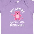 thumbnail image 4 of Inktastic My Auntie Loves Me Girls Bear Girls Baby Bodysuit, 4 of 5