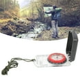 thumbnail image 2 of Multifunctional Card Compass Portable Map Directional Compass Outdoor Adventure Equipment, 2 of 5