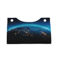 thumbnail image 2 of Sikiie Planet Earth Leather Tissue Box Cover Rectangle, Long Tissue Box Cover, Tissue Box Holder, Tissue Holder for Bathroom, 2 of 7