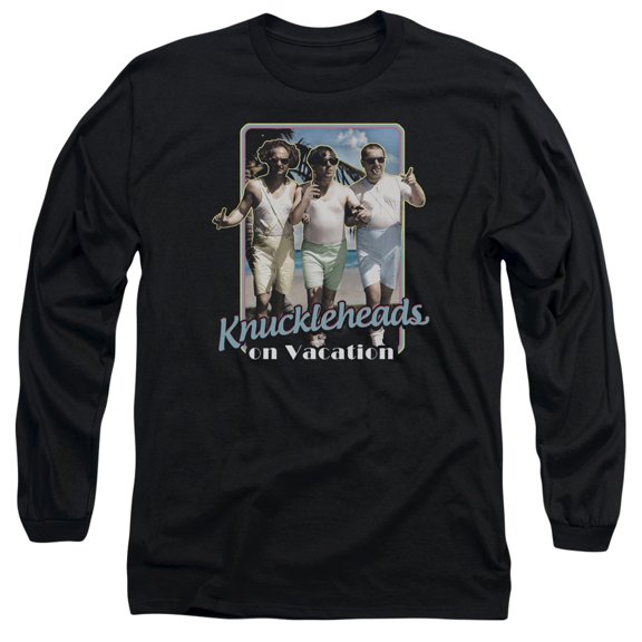 Three Stooges - Knucklesheads On Vacation - Long Sleeve Shirt - Medium