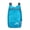 Blue, variant on Ultralight Backpack 3 Oz Ripstop Water, Folds Into Palm-Sized Pouch, for Travel Hiking Daily Commute Setup and Use, Gray