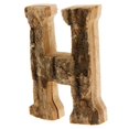 thumbnail image 3 of ziyahi Handcraved Wooden Letters Door Numbers Alphabet Letter Floating Adress Name H, 3 of 8