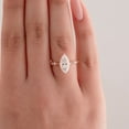 thumbnail image 4 of solitaire jewels 2CT Marquise Moissanit Vintage Style Engagement Ring For Women, 14K Rose Gold, 4 of 6